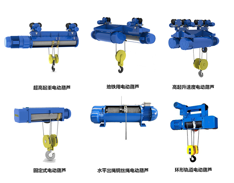 河北大力異型非標電動葫蘆圖